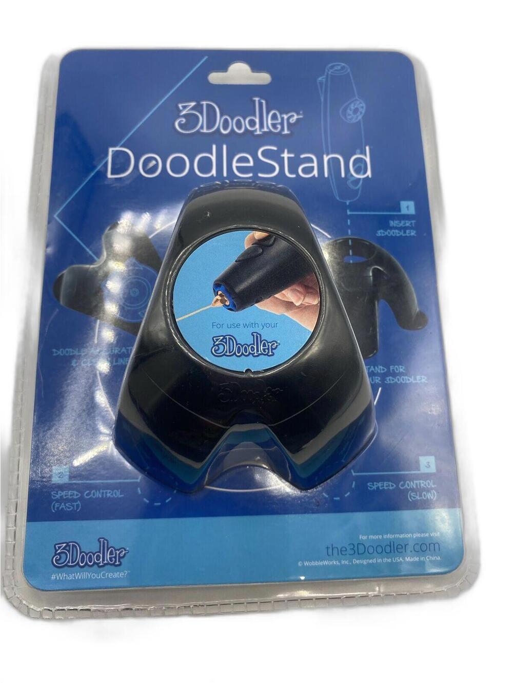 3DOODLER DOODLESTAND 3D Printing Pen Black Matte | Standing Brand New Sealed